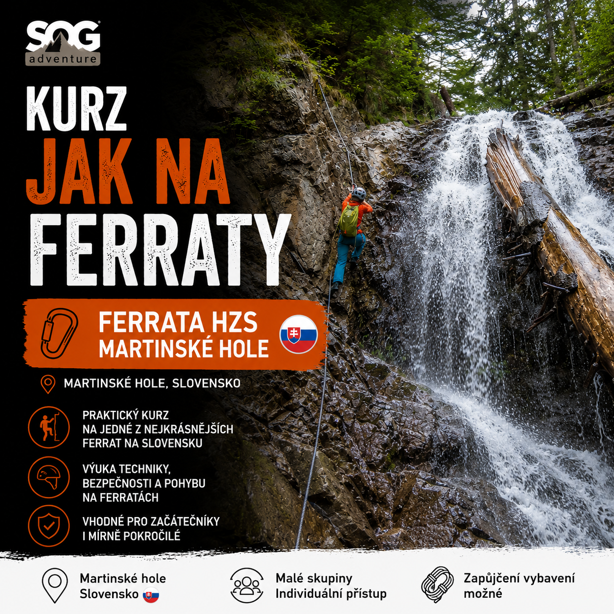Kurz Jak na ferraty | Ferrata HZS Martinské hole